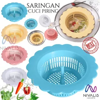 SARINGAN AFUR BAK CUCI PIRING PVC / SARINGAN WASTAFEL DAPUR / SARINGAN SINK DAPUR / SARINGAN DAPUR