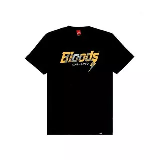 Kaos Distro BLOODS BM ORIGINAL Distro Bandung free stiker