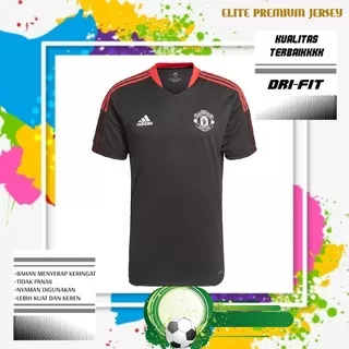 JERSEY MU TRAINING HITAM 2021/2022 GRADE ORI | BAJU BOLA LATIHAN MU TERBARU