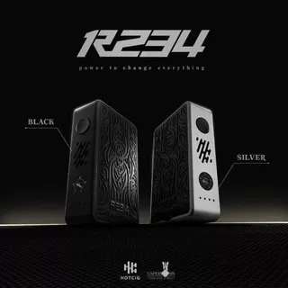 NEW HOTCIG R234 ELECTRICAL BOX MOD ONLY AUTHENTIC BY VAPEBOSS X HOTCIG R 234