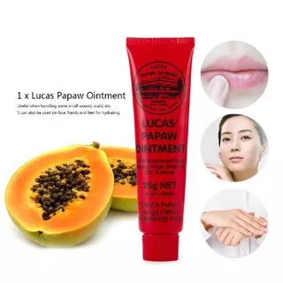 Lip Balm Pelembab Bibir Lucas Papaw Ointment 25 gr Salep Cream