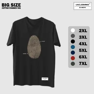 KAOS PRIA JUMBO BIG SIZE FULL COTTON COMBED UKURAN XL XXL XXXL 4XL 5XL 6XL 7XL OVERSIZE ATASAN KAOS PRIA JUMBO