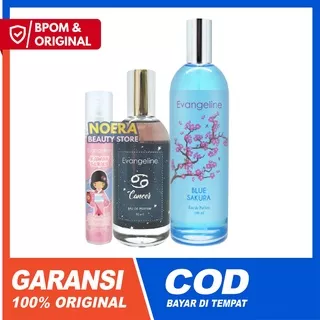 EVANGELINE AQUARIUS ARIES  CANCER CAPRICORN GEMINI LEO LIBRA PISCES SAGITARIUS SCORPIO TAURUS  50ML 100ML EVANGELINE BLACK BLUE WHITE PURPLE SAKURA RED PINK 100ML EVANGELINE KAWAII SERIES AYAKO CHIYO HIRA MIYUKI YUI 100ML