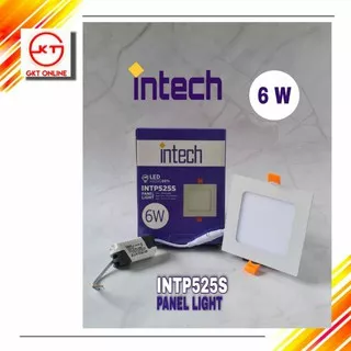 Lampu Led Panel Kotak Intech 6 watt