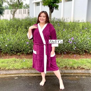 Kimono Handuk Dewasa/Kimono Handuk/Kimono Handuk Perempuan/Kimono Handuk Wanita/Kimono Pria/Piyama Polos Murah BIG SIZE (65-77Kg) Sangat Cantik, Lembut dan Nyaman Banget Bukan Kimono Tidur, Baju Tidur, Piyama Tidur, Pakaian Tidur, Kimono Anak