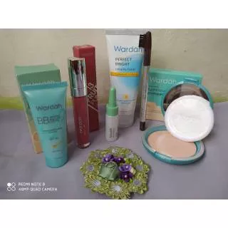 Paket kosmetik wardah 6 produk / wardah cosmetic originaL / paket seserahan wardah