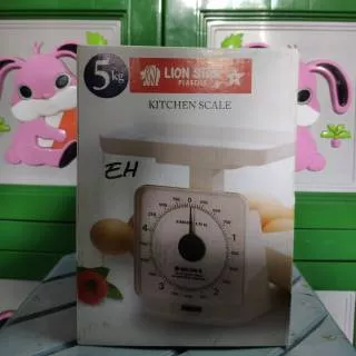 Timbangan Kue - TImbangan Makanan 5 kg Lionstar Kitchen Scale