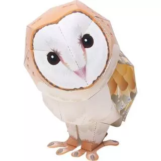 Barn Owl papercraft