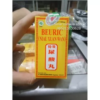 Beuric (Niau Xuan Wan) Botol Isi 50 - Untuk asam urat dan kolesterol