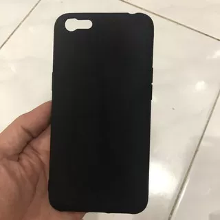 [COD] Case Oppo A71 Slim Black Matte Soft Kondom Silicon