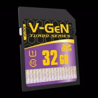 Memory Kamera SDHC V-Gen Turbo 32GB (100MBPS)