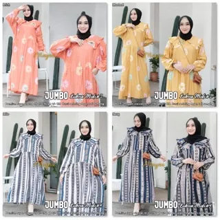 GAMIS BY NADIRA SYARI XXXL LOA LD 136 pb 130 - MUAT BB 105 KG - ORI HALUS MOTIF BAGUS