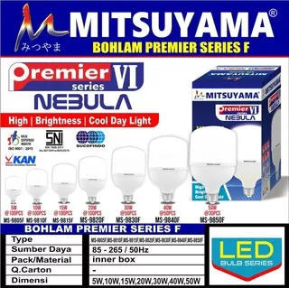 BOHLAM MITSUYAMA NEBULA 50W lampu ORIGINAL PREMIER VI SERIES LED BULB LED 50 watt MS 9850F