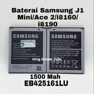 Baterai Samsung J1 Mini/ Ace 2/ I8160/ I8190 Original OEM EB425161LU Battery