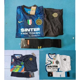 INTER HOME AWAY 3rd 2122 FULLSHET STELAN JERSEY+CELANA+KAOS KAKI IMPORT TOP QUALITY