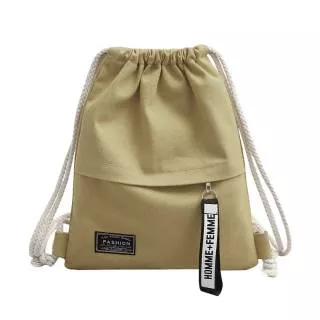 Amelia STRING BAG TAS RANSEL SERUT HOMME FEMME - Ransel Fashion Kpop Terbaru