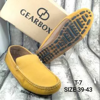 SEPATU KULIT ASLI PRIA GEARBOX T-7