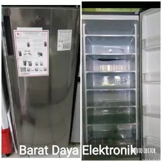 Freezer LG Freezer 6 Rak GN-INV304SL Inventer Kulkas Freezer Es Batu/ASI 6 Rak Low Watt