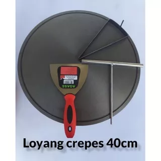 Loyang°crepes/leker/kcrepes•40cm°asli°baja°hitam