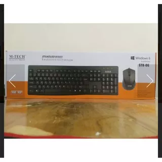 Keyboard M-tech STK-06 Keyboard Mouse+Combo Keyboard mouse Mtech Usb