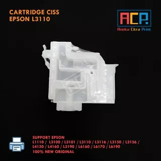 Cartridge CISS Black / Colour - Epson L1110 L3110 L3150 L3210 L4150 L4160 L5190 L6170 L6190 - New Original