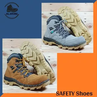 SEPATU KERJA SEPATU SAFETY SEPATU UJUNG BESI SEPATU PROYEK SEPATU TAMBANG SEPATU SAFETY KULIT X-ZOOM