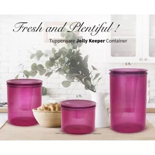 Jolly Keeper/Jolly Keeper Magenta/Jolly Keeper Tupperware/Counterpart/toples Tupperware/signature ungu