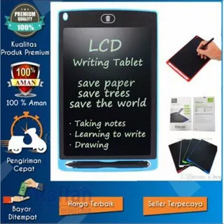 Lcd writing tablet / lcd writing pad / papan tulis hapus untuk anak dan dewasa