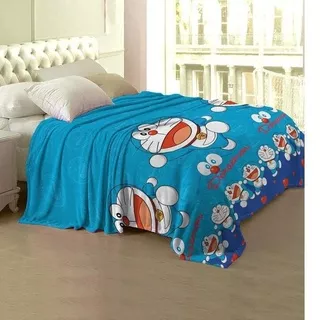 SELIMUT LADYROSE LEMBUT 160X200CM-DORAEMON  SMILE/ECLIPSE