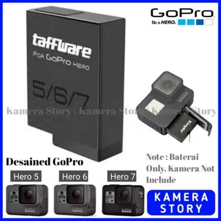 Baterai Replacement Battery for GoPro Hero 5 / 6 / 7 Black / Go Pro 2018 1220mAh
