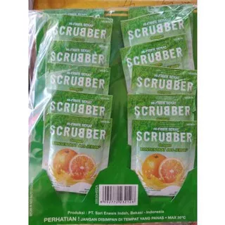 Vegeta Jeruk Alami Scrubber- 1 renteng isi 12 Sachet