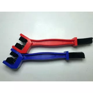 Sikat Rantai Sepeda dan Motor U shape alat pembersih sprocket gear bicycle chain cleaner tool gir