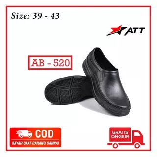 Sepatu Pantofel Pria / PRO ATT AB-520 / Sepatu Karet Murah