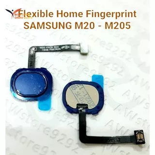 Flexible Home Button Tombol Home Fingerprint SAMSUNG M20 - M205 [BLS]