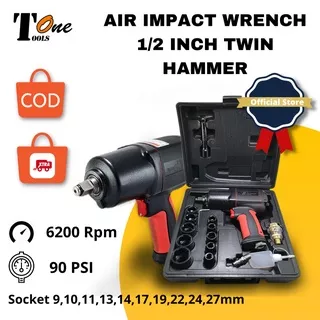 Air Impact Wrench 1/2 Alat Buka Baut  Ban Pajero