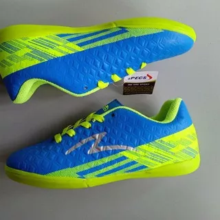 SPECS SEPATU FUTSAL ANAK MK UKURAN 33 34 35 36 37 BIRU HIJAU