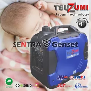 Genset inverter 2000 watt 2.5 kva. Tsuzumi TIG 2000 IS