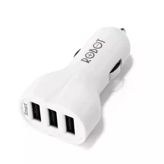 Charger Mobil Robot 3 USB 4.8A - Car Charger - Carger Mobil Robot CC3