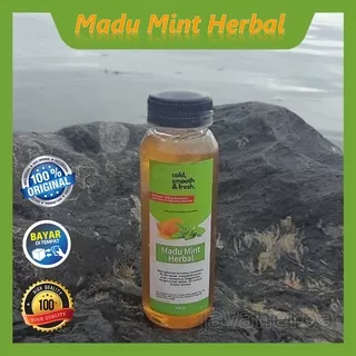 Madu Mint Herbal Asli Madu Murni Java Hills Honey Madu mint herbal asli 100% madu penurun panas batuk pilek demam masuk angin obat herbal alami
