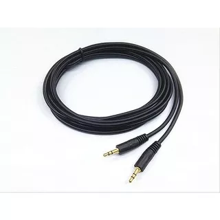 Kabel Audio Jack 3.5 Panjang 1.5m Gold Plated / Kabel Aux 1.5 Meter