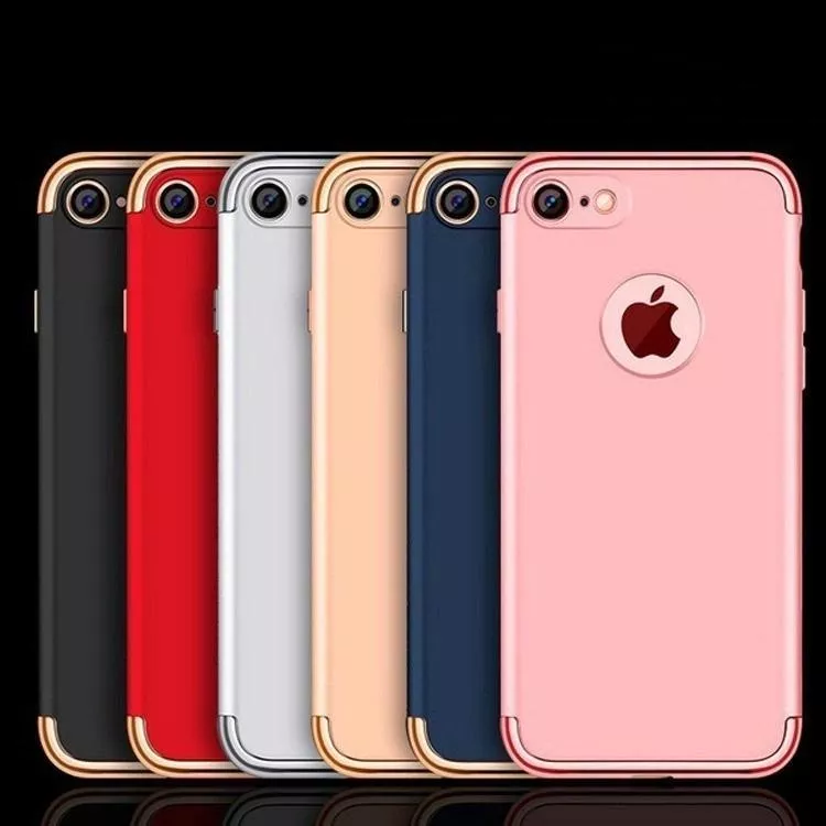 Detachable 3 In 1 Hard PC Case For IPhone 5 5s SE 6 6s 7 8 Plus X XS MAX XR Cover