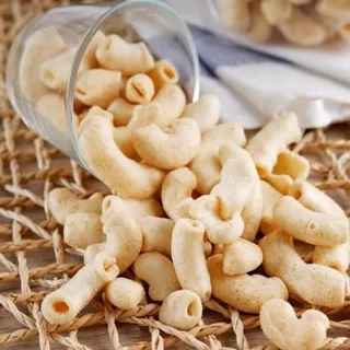 Snack Macaroni Renyah Gurih Asin Enak Cemilan Anak Pasar Murah Jakarta