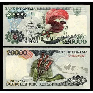 STAPLES 20000 Cendrawasih 1995 Uang Kuno Uang Lama Uang Mahar