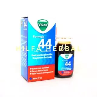 Vicks Formula 44 27ml / Obat Batuk / Sirup Obat Batuk / Obat Bersin-Bersin / Obat Pelega Tenggorokan