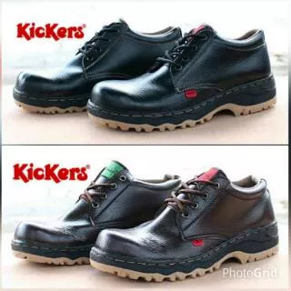 FREE ONGKIR!!!!!! Sepatu Safety Boots Pendek Kickers Bams