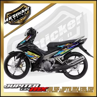 JUPITER STICKER STRIPING JUPITER MX 135 STIKER MOTOR YAMAHA JUPITER MX NEW 135 LIST VARIASI HOLOGRAM AR 02