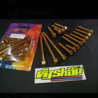 Baut probolt set CVT mio J mio GT 115i original isi 15 baut cvt mio j heng original