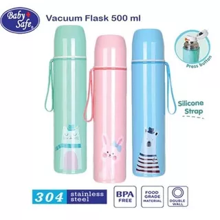 Baby Safe Termos - Vacuum Flask 500ml | Termos Kecil Anak Bayi