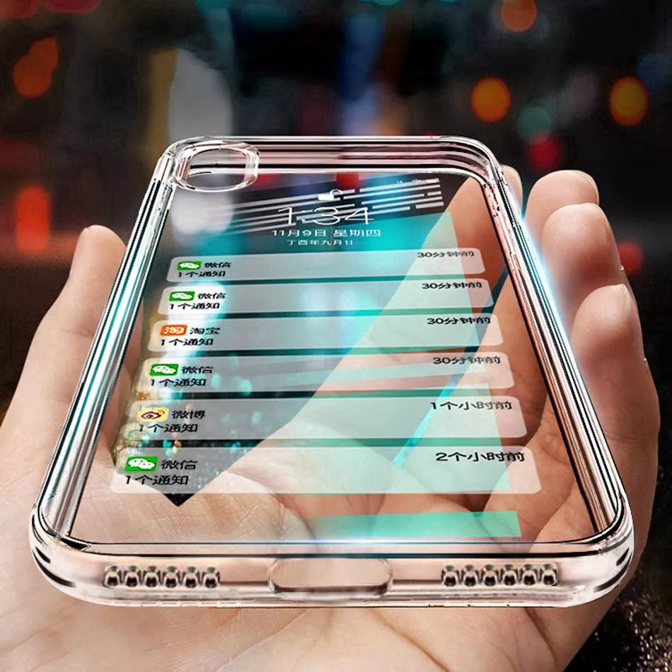 LG G2 G3 G4 G5 G4 Style G6 G7 Q6 Q7 Transparent Phone Case TPU Casing Soft Cover