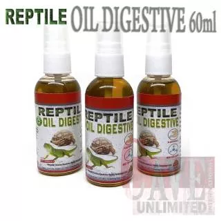 Reptile Oil Digestive obat vitamin suplemen reptile torto kura kura ular gecko pelancar pencernaan